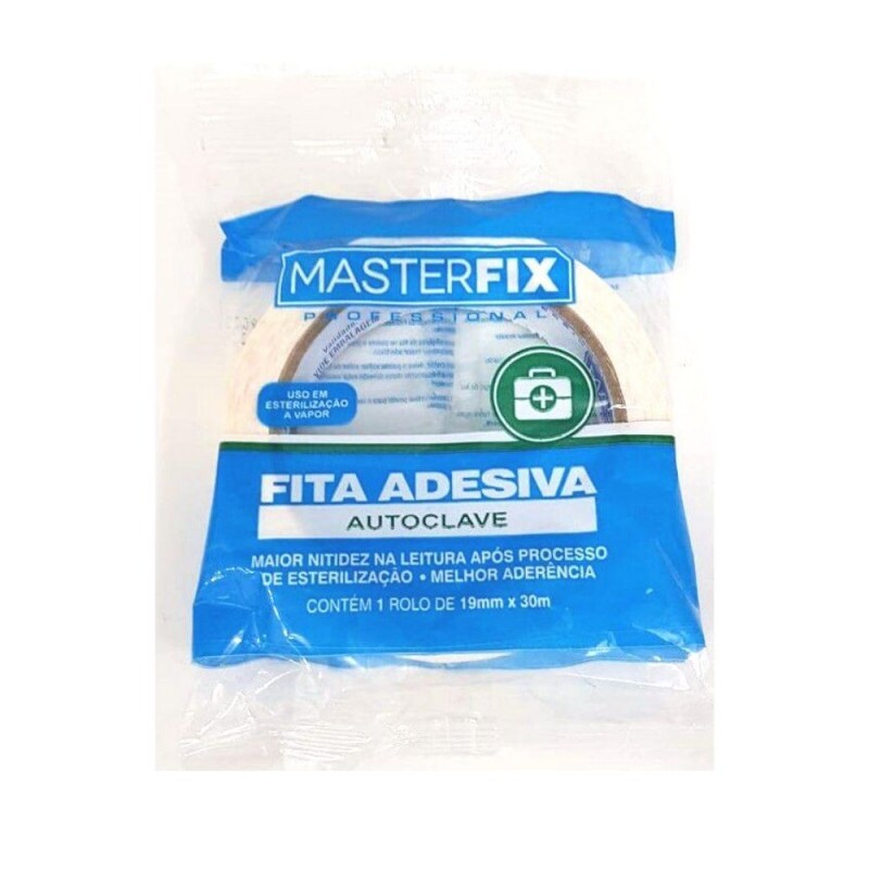 Fita Adesiva  para uso em Autoclave 19mm X 30m